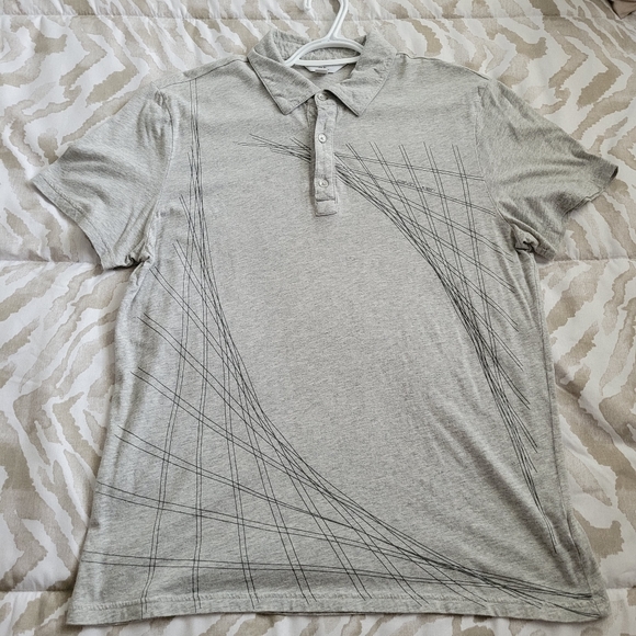 L - Calvin Klein - Short sleeve shirt - Picture 1 of 11